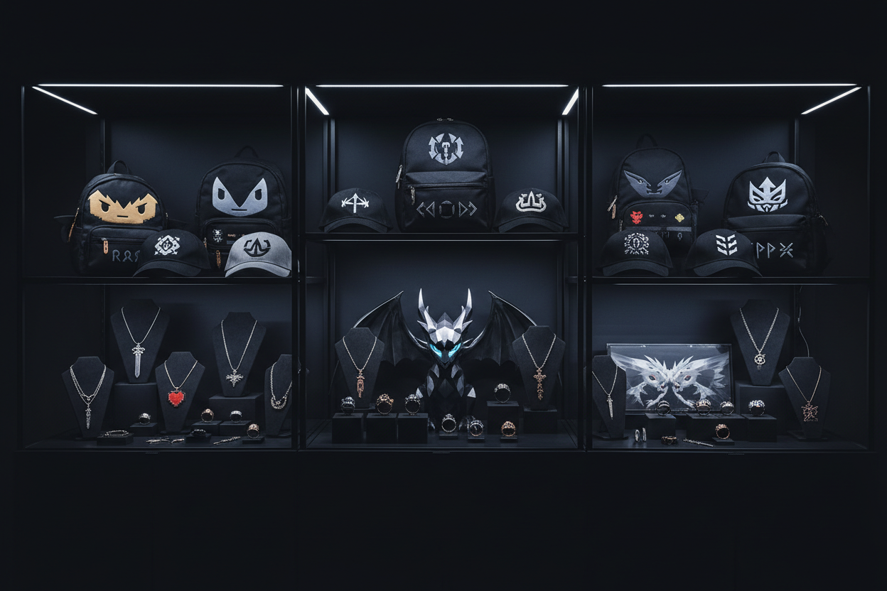 Dark Accessories Display