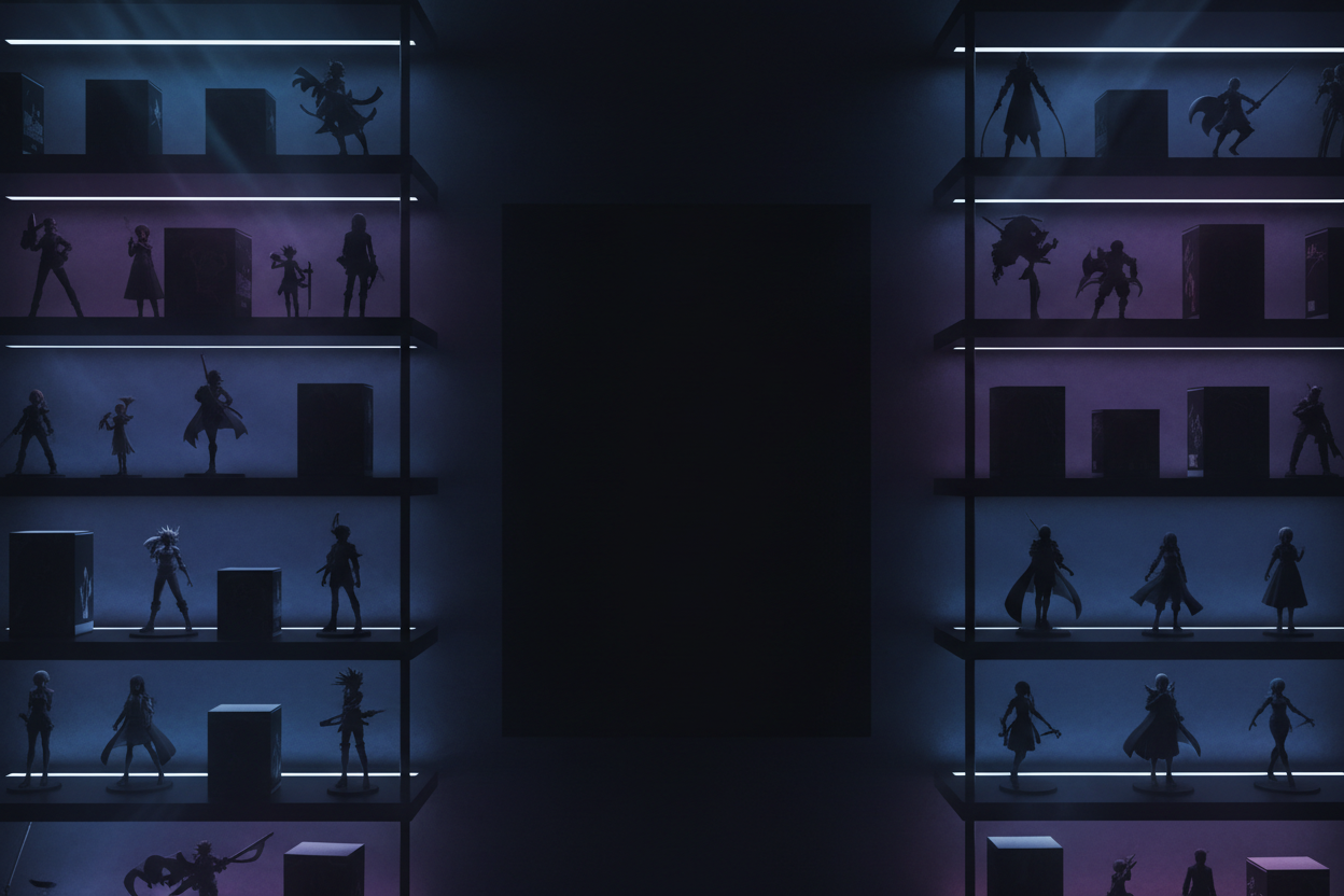 Dark Collectibles Display