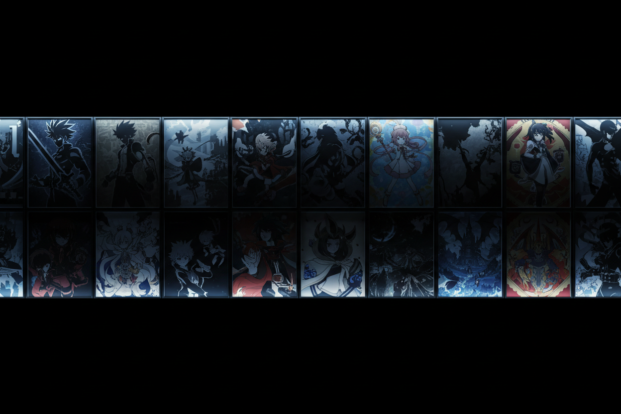 Dark Posters Display