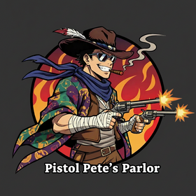 Pistol Pete Parlor Logo